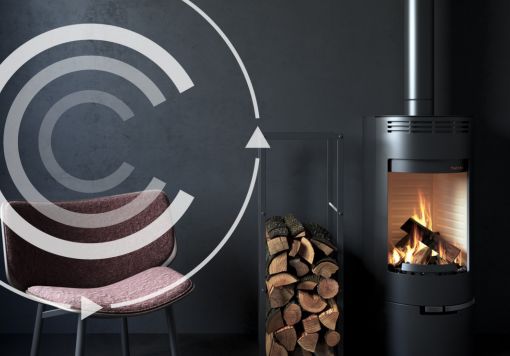 ¿Se puede tener una chimenea de leña en un piso?
