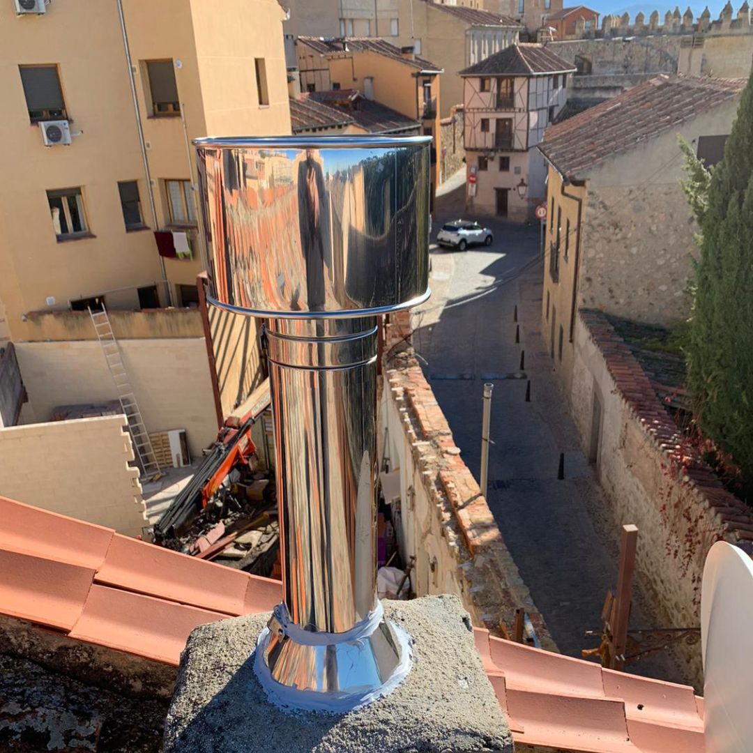 tiro de chimenea de Convesa